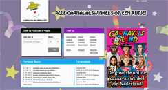 Desktop Screenshot of carnavalskleren.com
