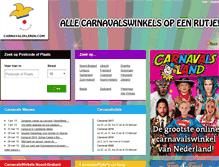 Tablet Screenshot of carnavalskleren.com